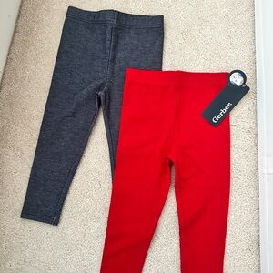 NEW Gerber Toddler Girl Leggings 12-18 months